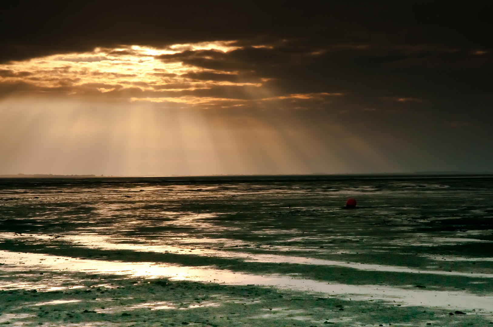 sky meets the sea