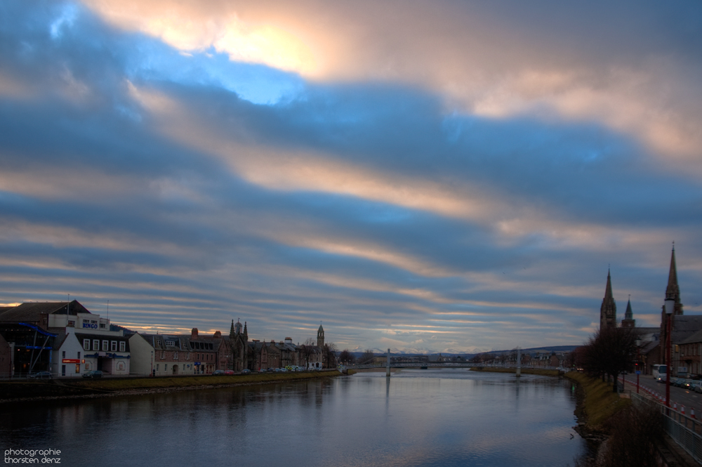 Sky over Inverness