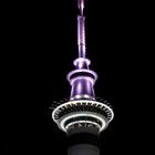 Sky Tower bei Nacht