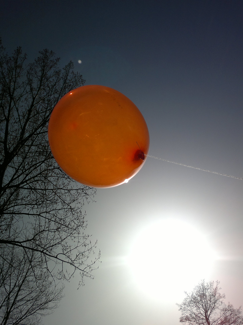 sky with ballon