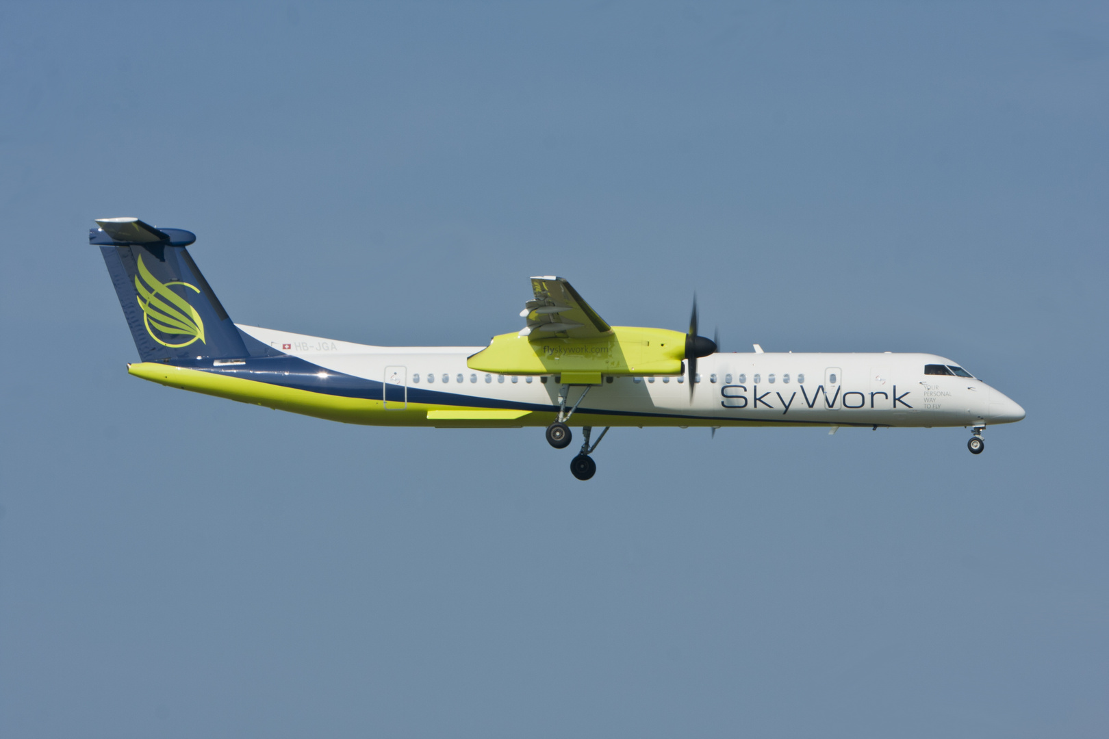 Sky Work Airlines DeHavilland Canada DHC 8-402-Q