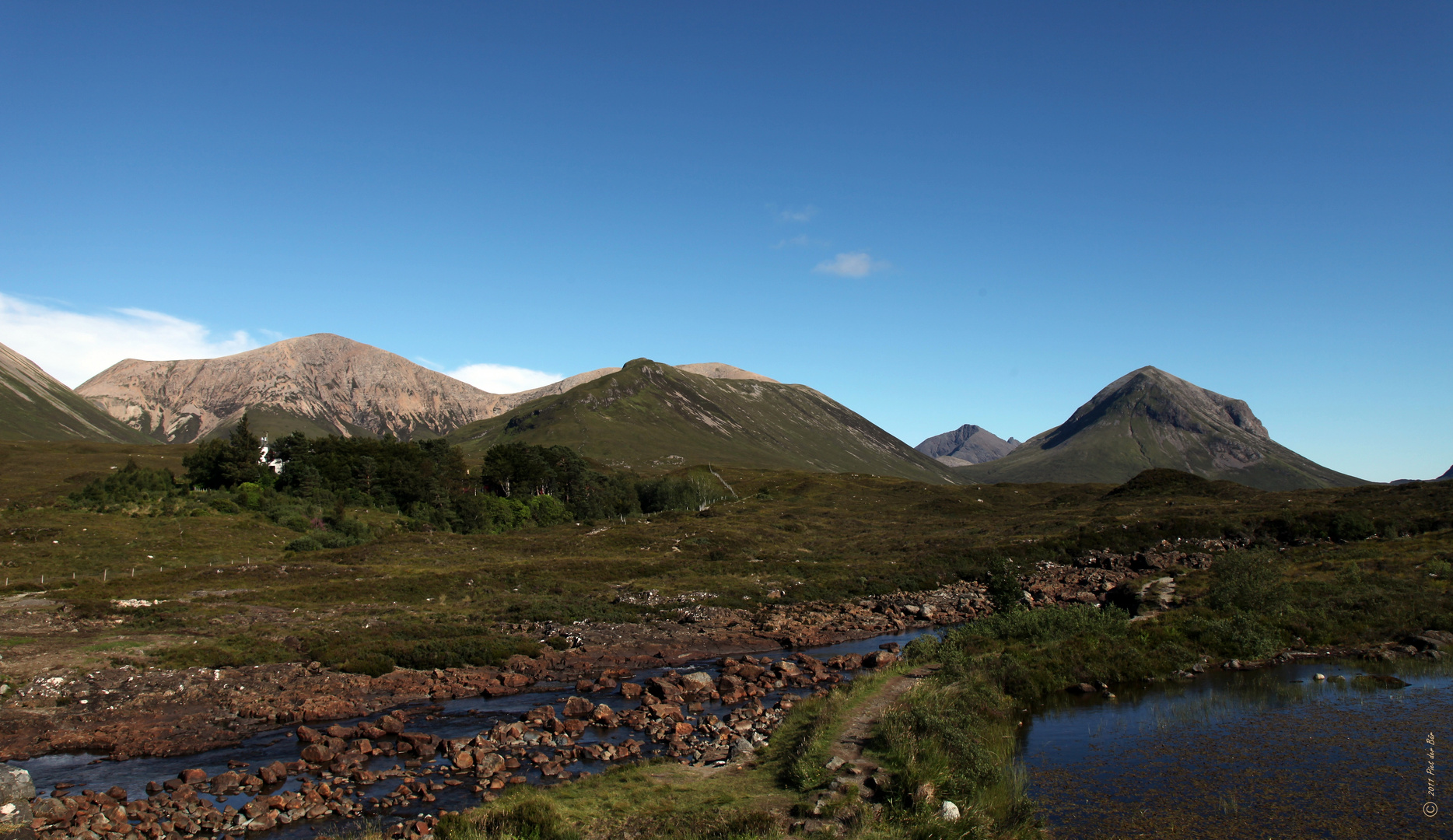 Skye, the red Cuillins