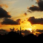  Skyline al tramonto,Istanbul