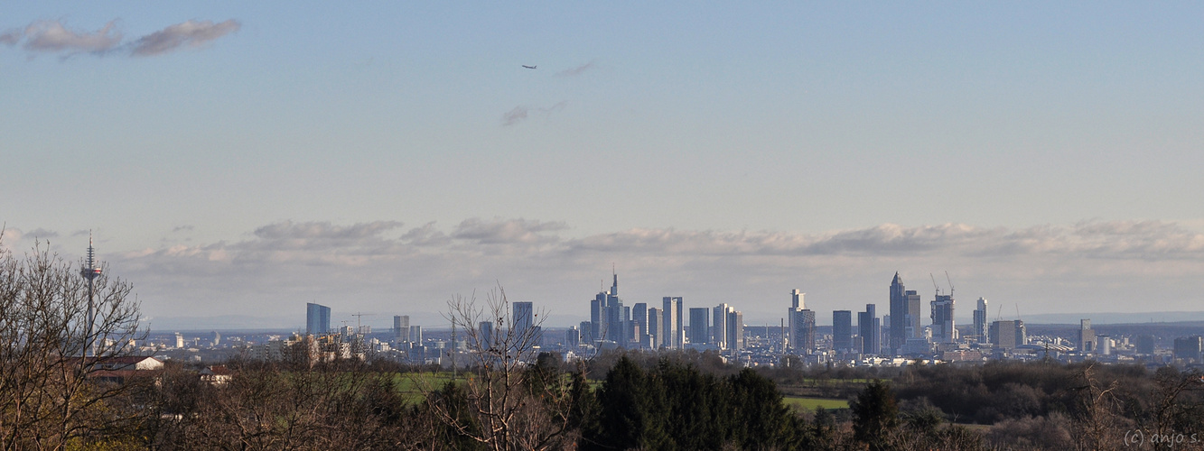 Skyline am 1. Weihnachtstag 2020