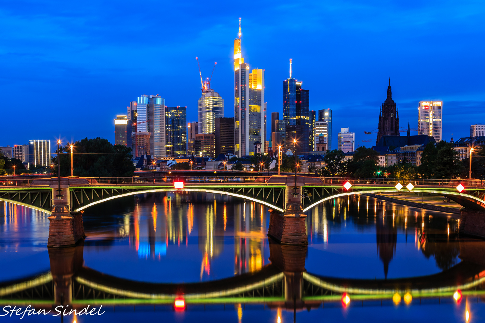 Skyline am frühen Morgen