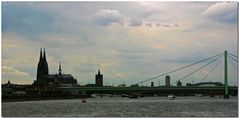 Skyline am Rhein