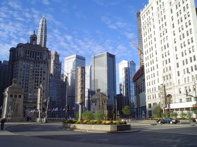 skyline an der North Michigan Ave