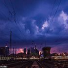 Skyline and shelfcloud