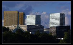 Skyline auf Kirchberg