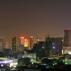 Skyline Bangkok in front Baiyoke Tower