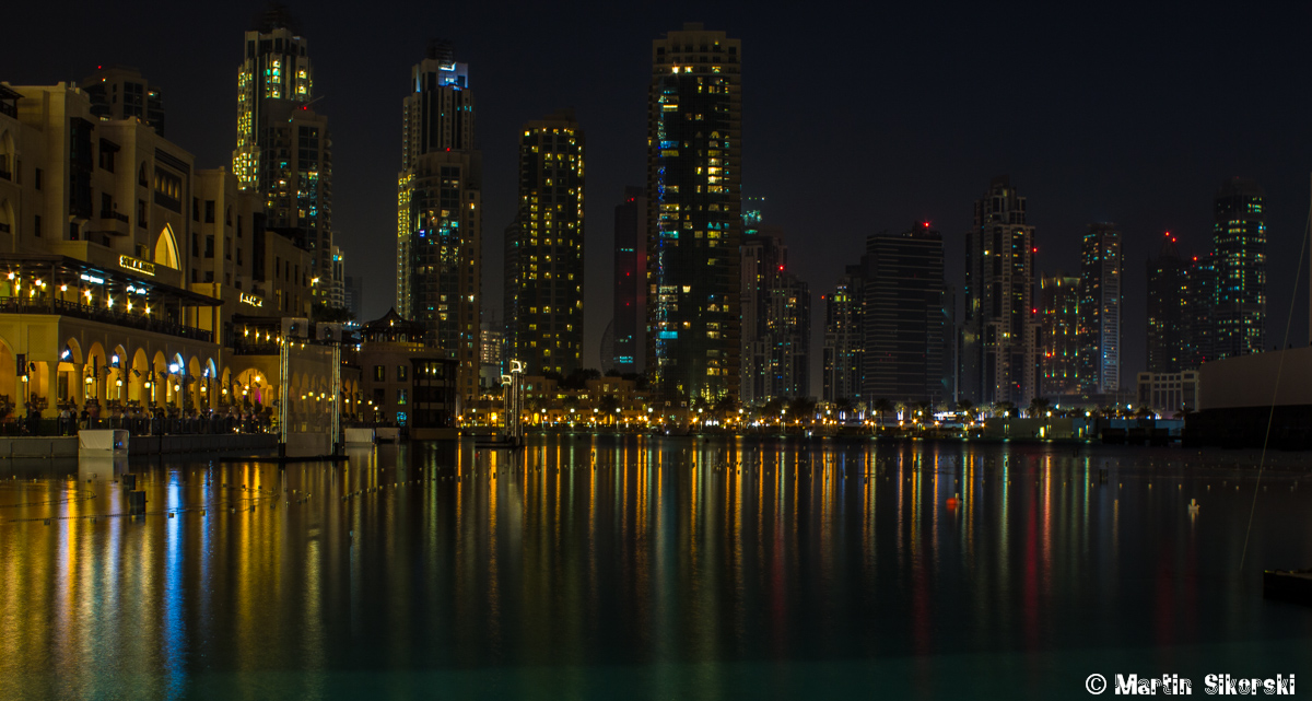 Skyline bei Dubai Mall