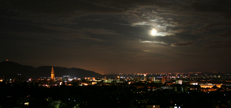 Skyline bei Nacht