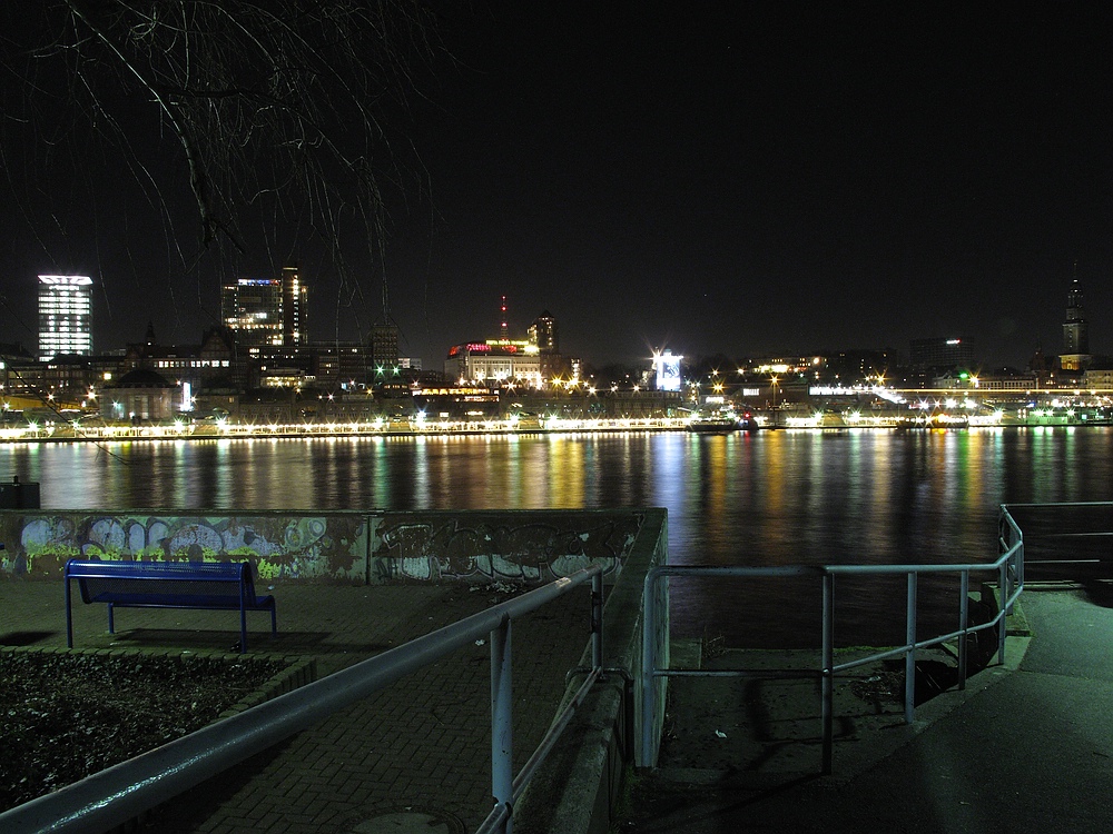 Skyline bei Nacht