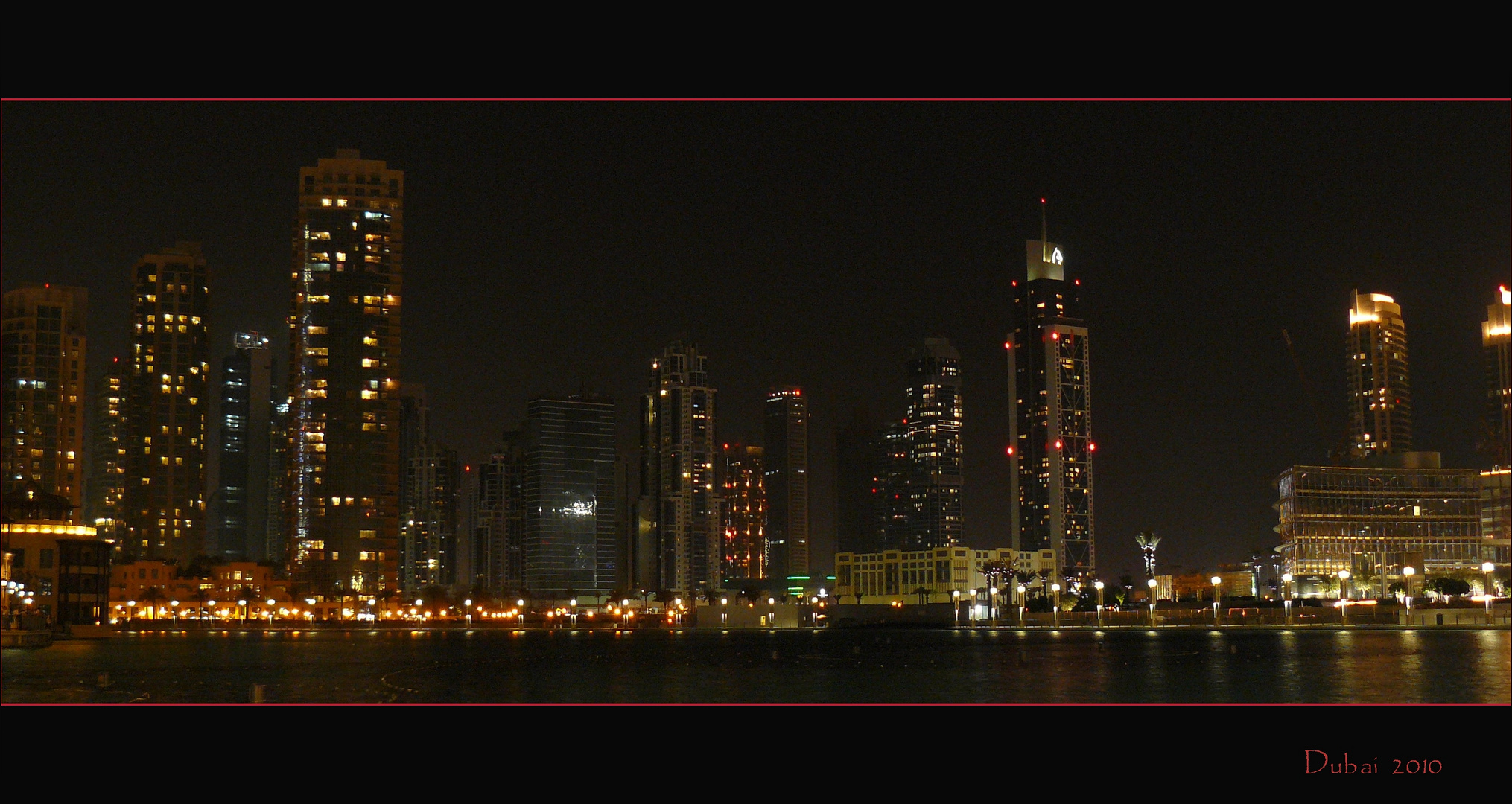 Skyline bei Nacht