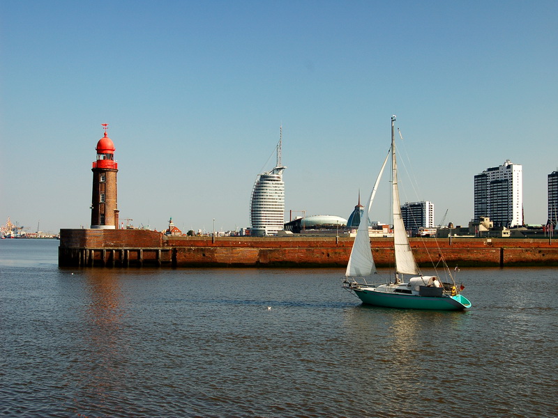 Skyline Bremerhaven...