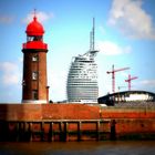 Skyline Bremerhaven TiltShift