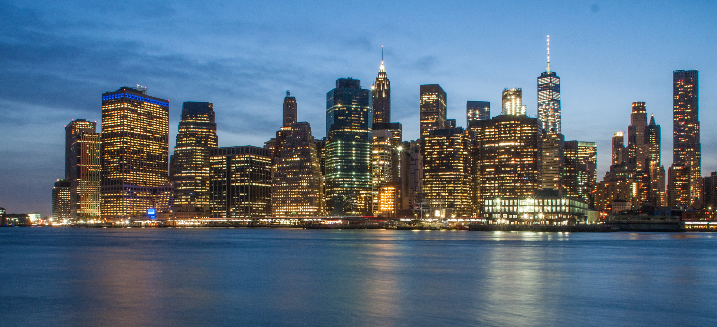 Skyline brooklyn bridge 