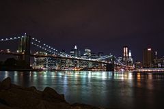 Skyline Brooklyn Bridge