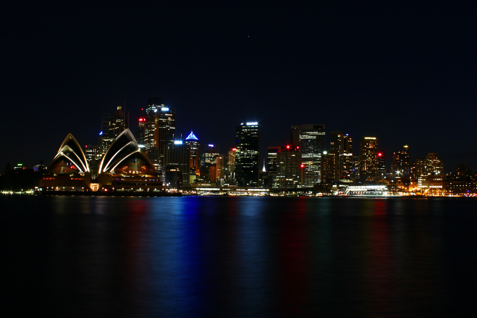 Skyline by night