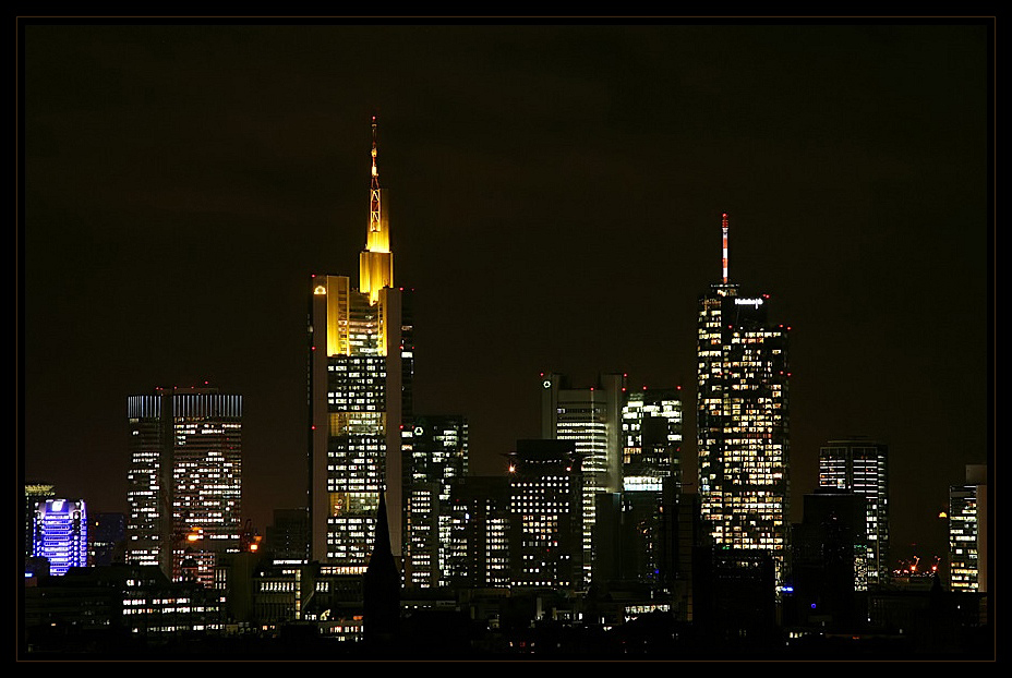 Skyline der Büro-Türme