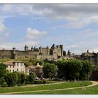 Skyline der Cité von Carcassonne