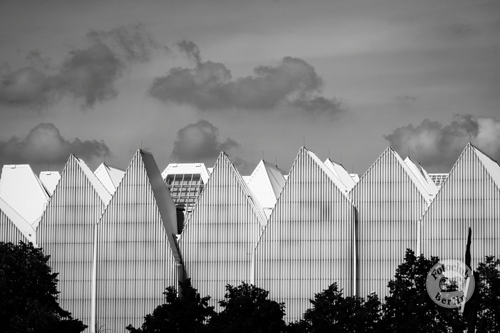 Skyline der Philharmonie Stettin