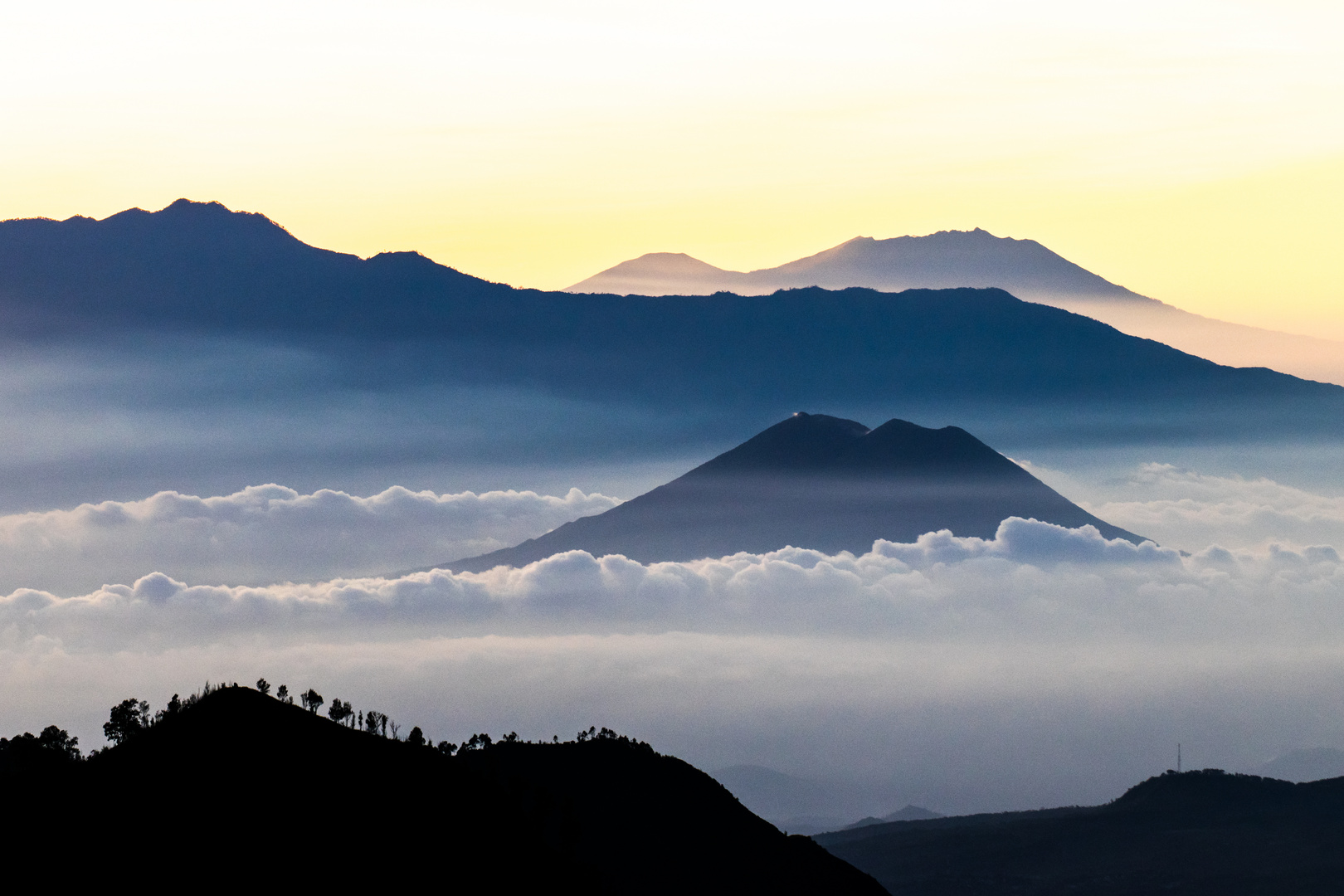 Skyline des Bromo