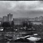 Skyline - Dezembermorgen Berlin Neukölln