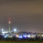 Skyline Dortmund bei Nacht