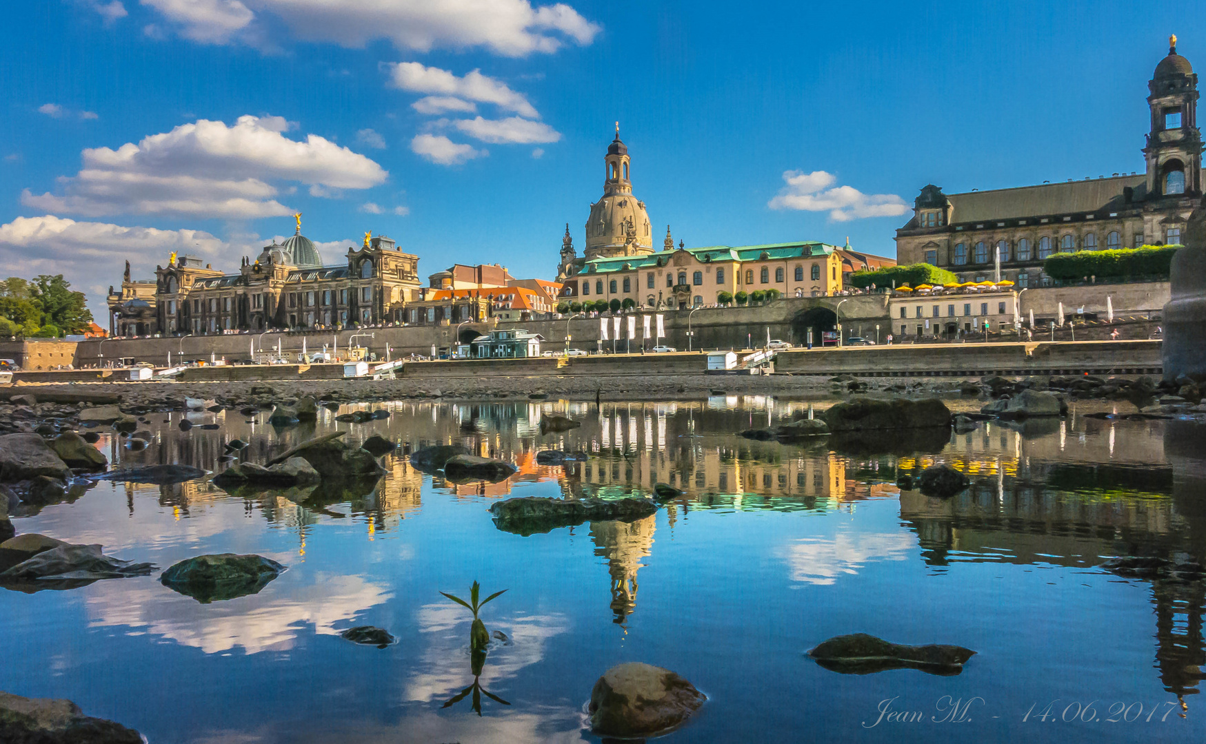 Skyline Dresden am 14.06.2017