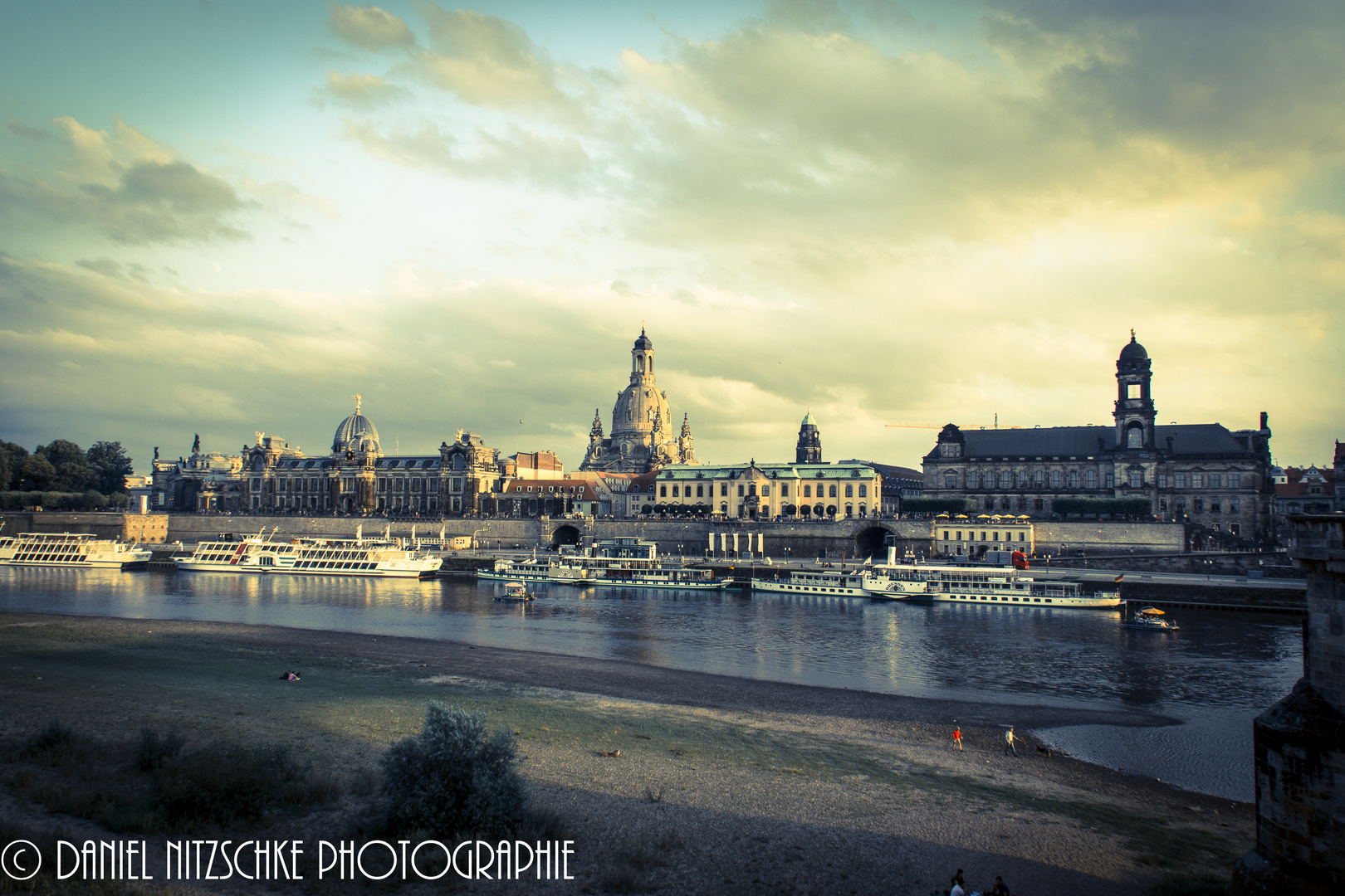 Skyline Dresden mit Frauenkirche