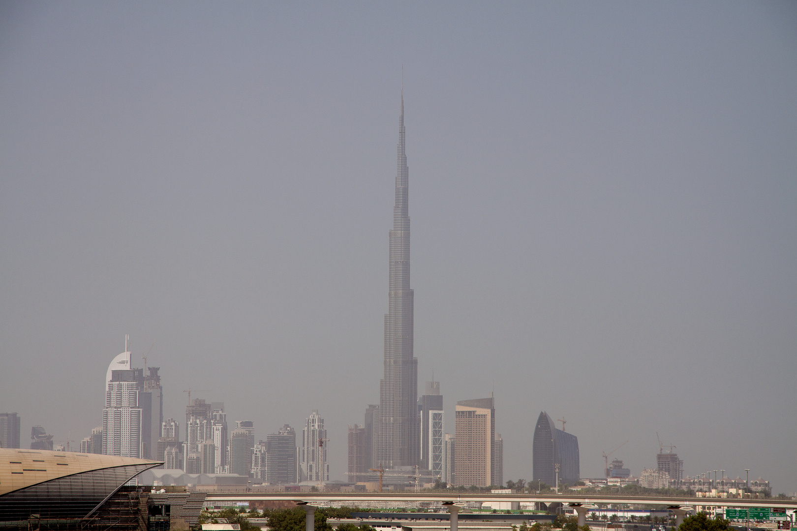 Skyline Dubai am Morgen