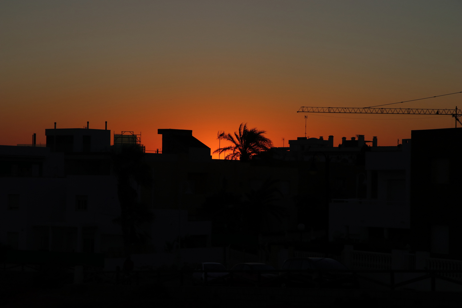 Skyline einer spanischen Kleinstadt