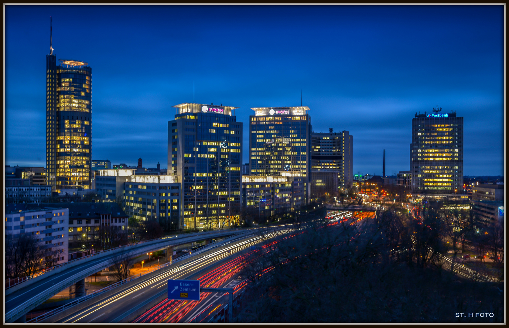 Skyline Essen , NRW