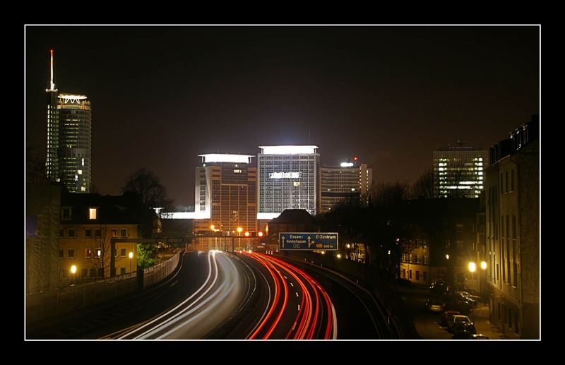 Skyline Essen Sicht aus Ost