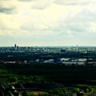 Skyline Essen vom Tetraeder in Bottrop