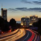 Skyline Essen von der A40