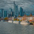 Skyline Ffm in Herbstlicher Stimmung