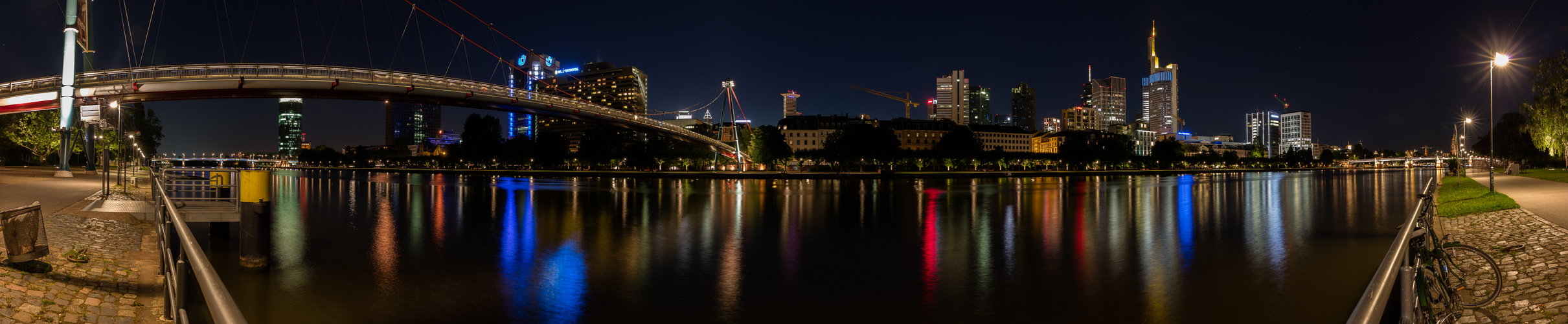 Skyline Frankfurt 180 degree