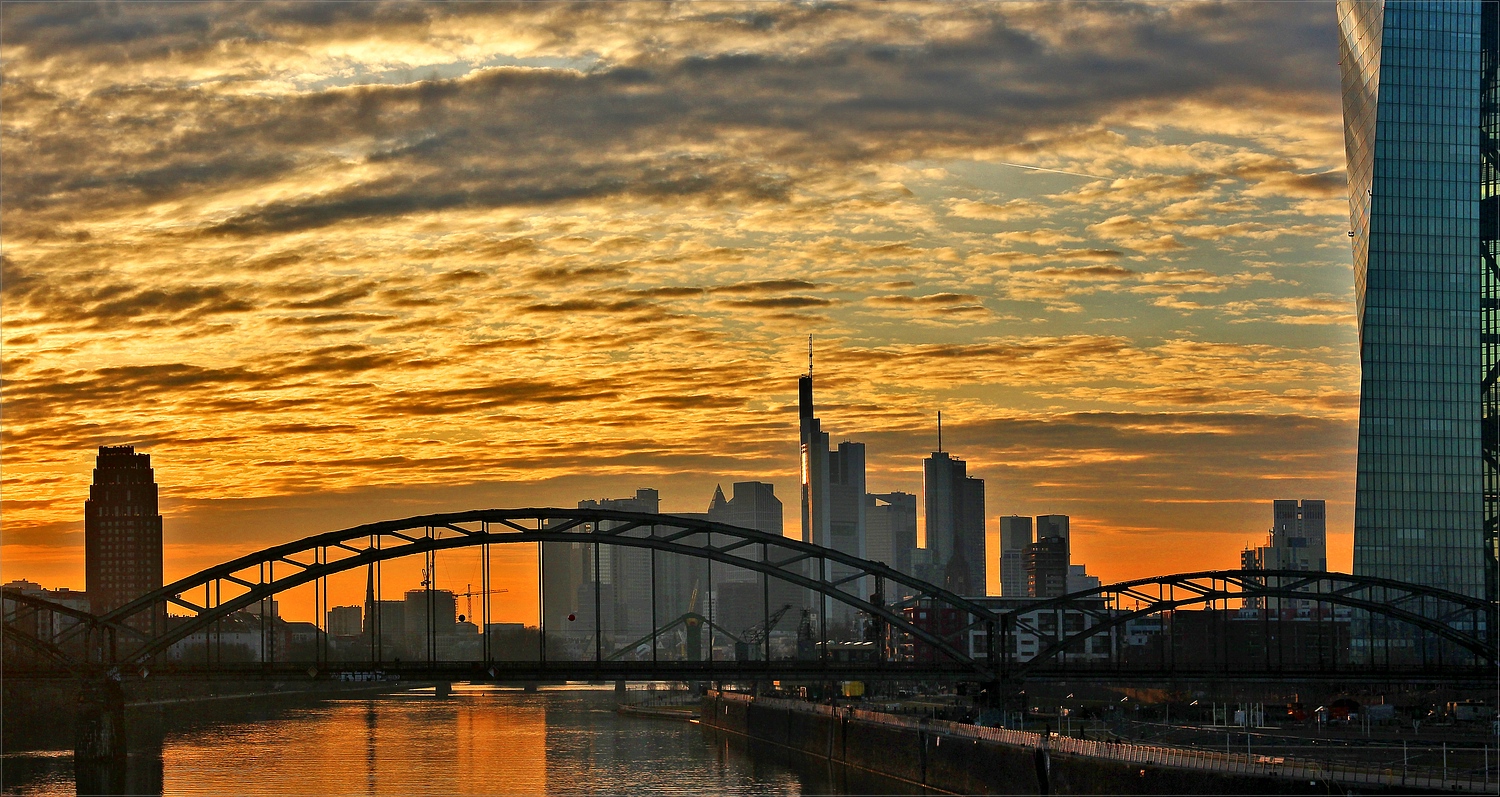 * Skyline Frankfurt **