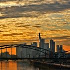 * Skyline Frankfurt **