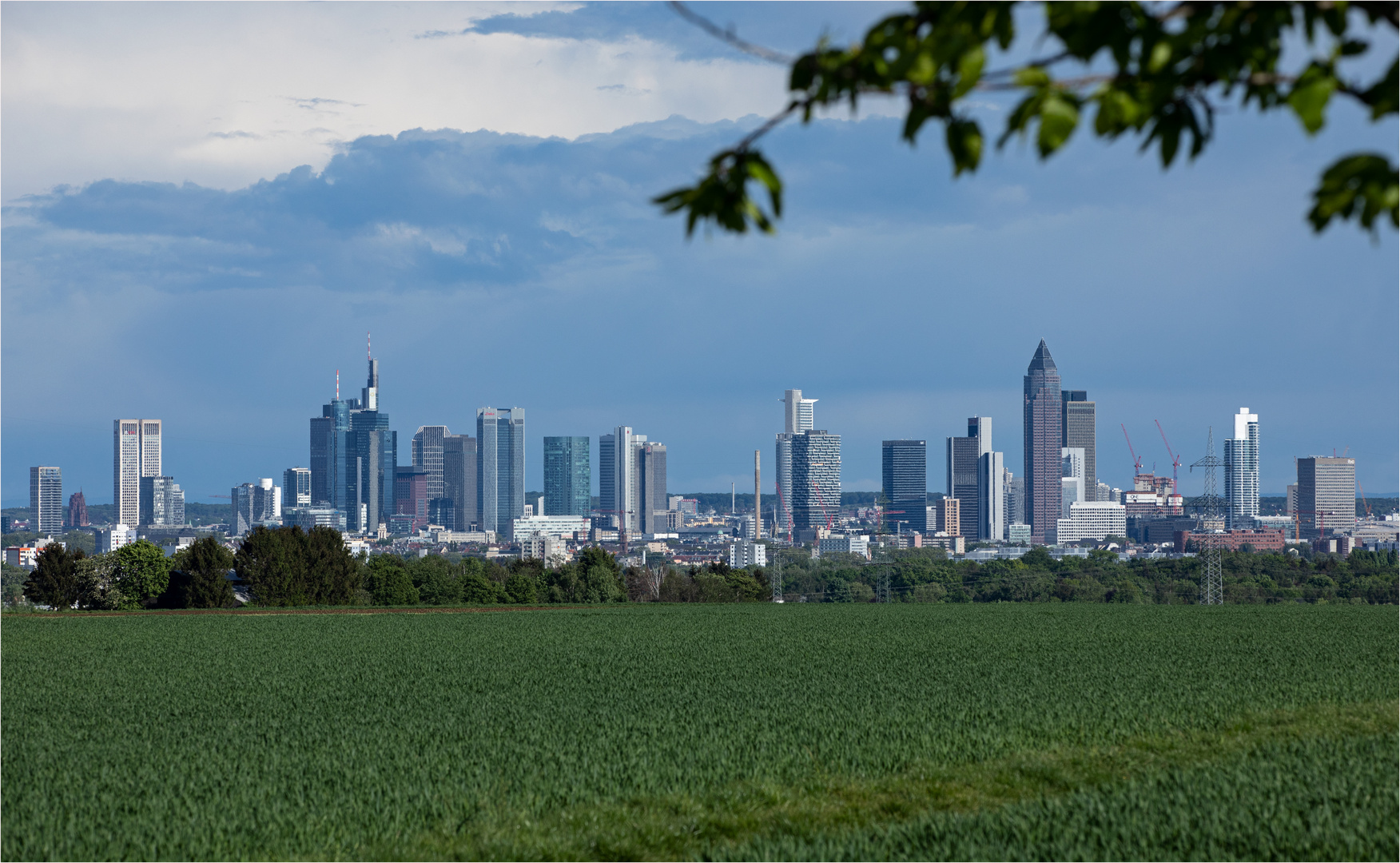 Skyline Frankfurt …