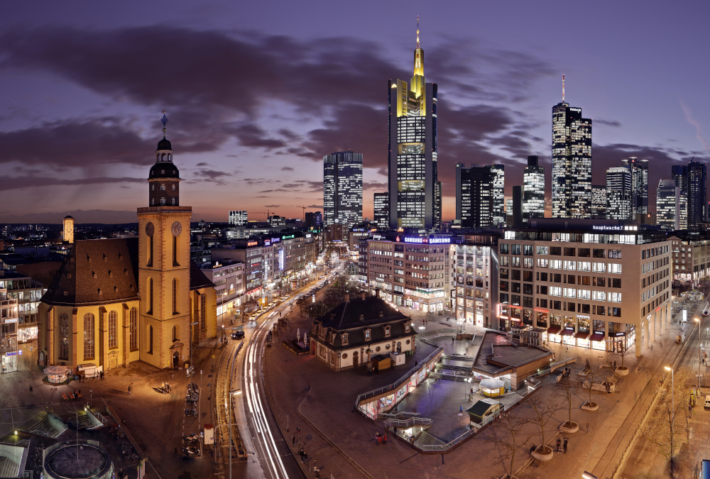 Skyline Frankfurt von All-Ex 