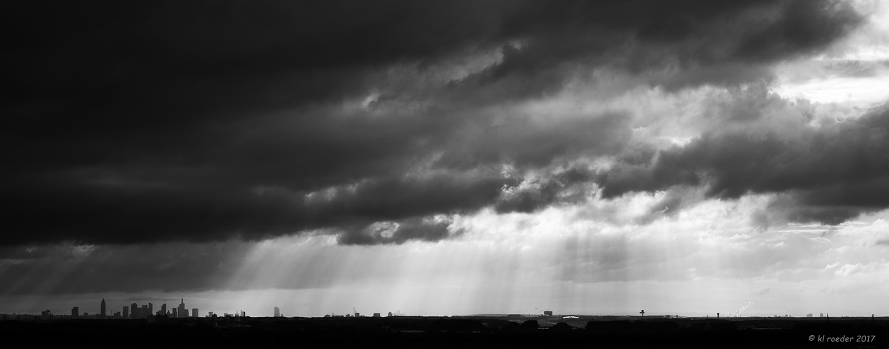 Skyline Frankfurt Airport