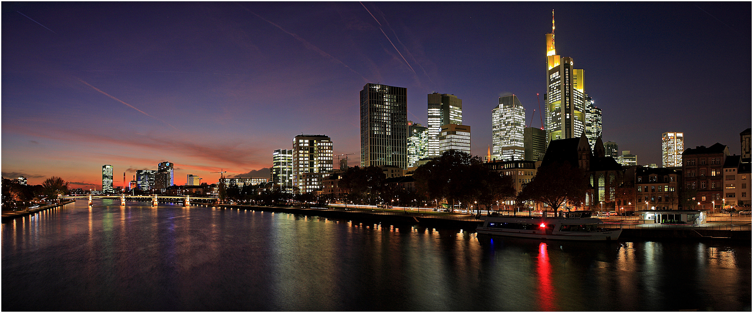 Skyline Frankfurt am Main.