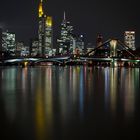 Skyline Frankfurt bei Nacht 2