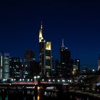 Skyline Frankfurt bei Nacht