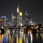 Skyline Frankfurt bei Nacht