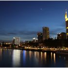 Skyline Frankfurt bei Nacht