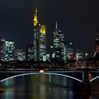 Skyline Frankfurt bei Nacht